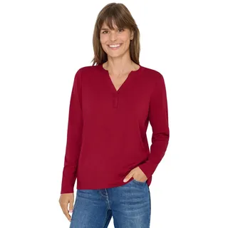 CECIL Shirt im Tunika-Look Beaujolais red L