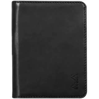Rhodia 211001C - Mappe für Block oder Notizheft Rhodiarama - N°11, für DIN A7 (7,4x10,5 cm) 9,5x12,5 cm, elegant und praktisch, Schwarz, 1 Stück