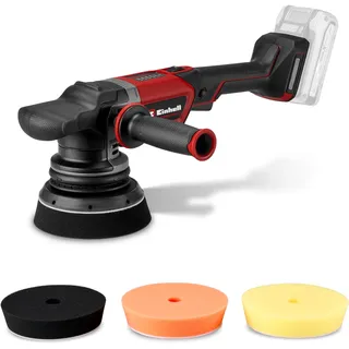 Einhell Professional CP-EP 18/125 Li BL - Solo Power X-Change (18 V, 125 mm Polierer, Brushless, 500 - 3.800 U/min, inkl. 3x Polierpad, ohne Akku)
