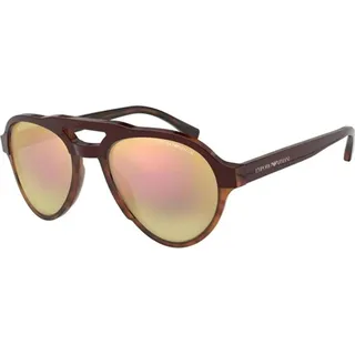Sonnenbrille Armani ea4128f57494z - Braun, Gold