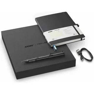 Lamy safari ncode Set Digitaler Stift wiederaufladbar Schwarz