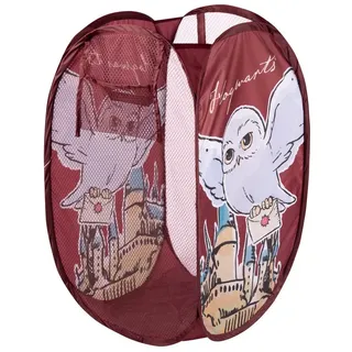 UNITED LABELS Aufbewahrungskorb Harry Potter Hedwig Eule 34 x 34 x 59 cm 1-tlg. rot