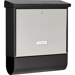 Burg Wächter London-Set 68670 Schwarz inkl. Zeitungsfach