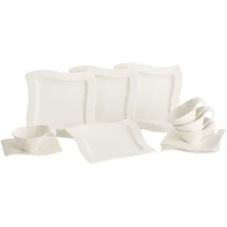 Villeroy & Boch NewWave Teeservice 12-tlg. weiß