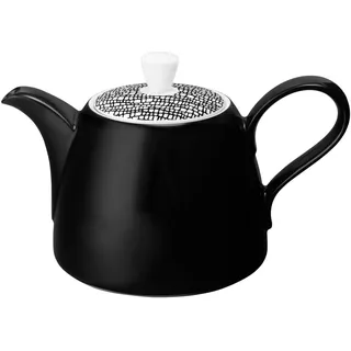 SELTMANN WEIDEN "Kanne Life Fashion 1,40 l", schwarz glamorous schwarz), Kannen, Teekanne