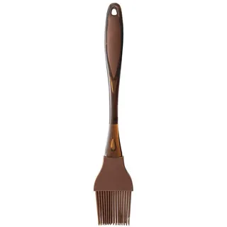 ORION Küchenpinsel Silikonpinsel 22 cm spülmaschinengeeignet - Braun