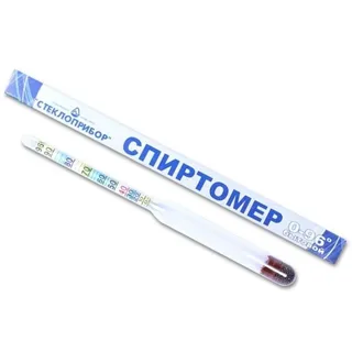 Alkoholmeter Refraktometer Aräometer Spirtometer 0-96 Vol% ohne Thermometer Спиртометр