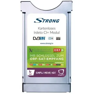 Orf CI+ Modul mit Karte Kartenlos Irdeto für Sat TV Receiver HD Empfang