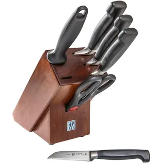 Zwilling Messerblock Walnussfarben