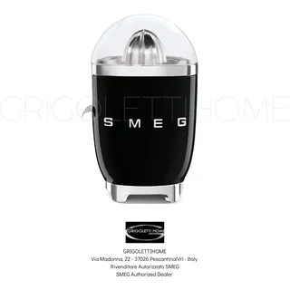 Saftpresse SMEG Schwarz Glänzend - Auslauf Eu - CJF01RDEU - Einzelhändler