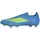 F50 League Laceless MG/Herren Lucid Ray Blue/Team Solar Yellow 2/Lucid Aquamarine 42