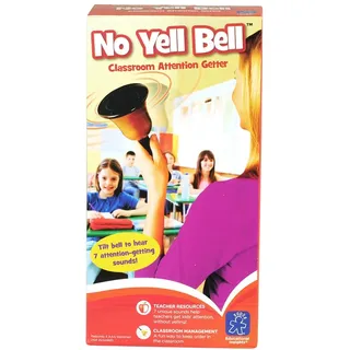Learning Resources No Yell Bell – Schulglocke „Aufmerksame Klasse“ mit Soundeffekten