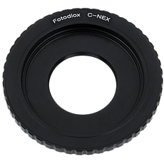 Fotodiox Lens Mount Adapter Compatible with C-Mount CCTV/Cine Lenses on Select Sony E-Mount Cameras