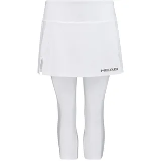 Head Tennisrock (Rock + 3/4 Tights) Club weiss Damen
