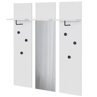 Vicco Wandgarderobe Siri, Set mit 3 Wandgarderoben