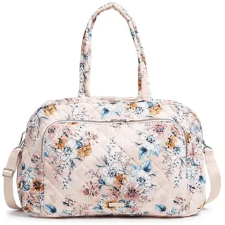 Vera Bradley Damen Performance Twill Grand Weekender Reisetasche, Pfirsichblütenstrauß, Einheitsgröße