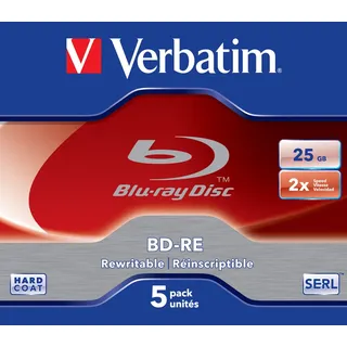 Verbatim BD-RE 25 GB wiederbeschreibbar