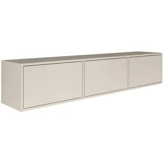 Selsey TV Lowboard - Kaschmir Farbe Moderne Fernseher Kommode 150 x 30 x 30 cm (BxTxH) TV Unterschrank für Wohnzimmer Schrank mit Klappen Push to Open Lowboard Hängend TV Cabinet Wandmontage