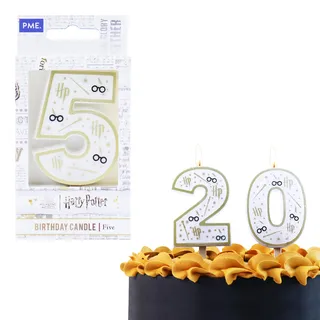 PME Legend PME Harry Potter Geburtstagskerze, Nummer 5, Multicolor- 5