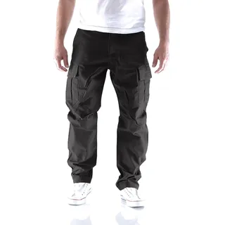 JACK & JONES Kane Barkley Cargohose Black 34 32