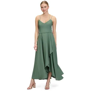 Vera Mont Damen Abendkleid mit Volant 36, Light Aventurine