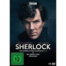Bild Sherlock - Die komplette Serie: Staffeln 1-4 & Die Braut des Grauens auf 11 DVDs LTD. [11 DVDs]