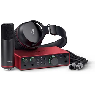 FOCUSRITE Scarlett Studio 2i2 Kit – 4th Gen