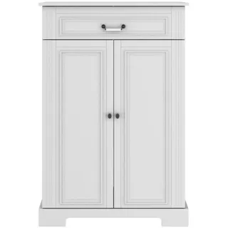 Raumhirsch Furniture Kinderkommode Ines – rustikale Eleganz und Funktionalität Weiß , Holzwerkstoff , Rechteckig , 84x125x44 cm , Babymöbel & Kindermöbel, Babyzimmer, Babyregale & Kinderregale