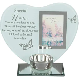 Widdle Gifts Ltd Glas-Bilderrahmen für Teelichter – Nan 9026