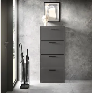 HBZ Schuhkipper 59 x 136 x 17 cm anthrazit / grau matt