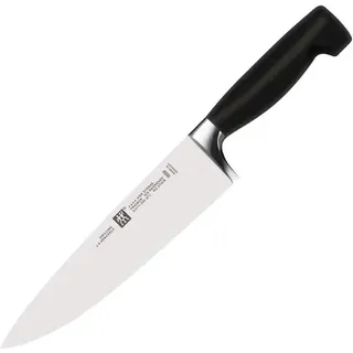 Zwilling Vier Sterne Allzweckmesser 20 cm Schwarz