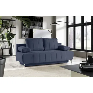 werk2 Schlafcouch Polyester 2-Sitzer Blau