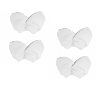 Kratzhandschuhe DUDU N Girlie Neugeborenes 4 Paare weiß von Kratzhandschuhe/Fäustlinge – 100% Baumwolle (4 Paar)