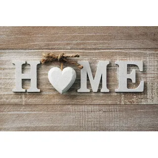 ID matt Home Herz Boston, Synthetikfasern, beige braun, 40 x 60 x 0,5 cm