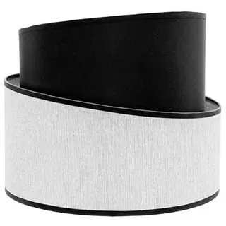 PRENDELUZ Tischlampe, 18 x 16 x 14 cm, Weiß/Schwarz, ideal für Schreibtischbeleuchtung und Atmosphäre in Arbeitsräumen oder Studio.