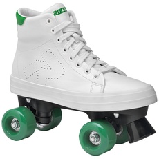 Roces Ace Rollerskates Rollschuhe, White-Green, 39