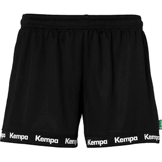 Kempa Herren Wave 26 Shorts Women Damen Mädchen Kurze Hose Handball Fitness Gym, Schwarz, M EU