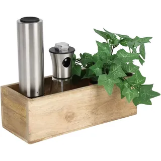 6x Aufbewahrungsbox Mangoholz Holzkiste Organizer Holzbox Sammelbox Universalbox