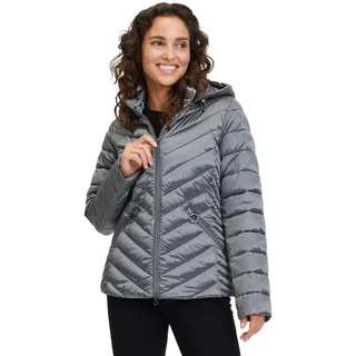 Betty Barclay Steppjacke mit abnehmbarer Kapuze Dark Stone,40