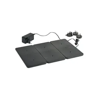 Duni LED Ladestation für 6 Lampen, 52 x 39 cm, Schwarz, 2 Stk/Krt (2 x 1 Stk)