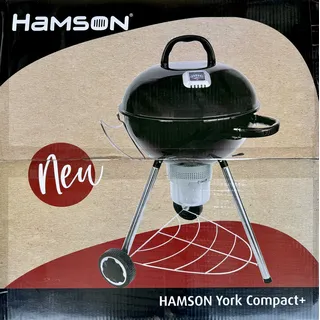Hamson York Kugelgrill Compact Plus schwarz