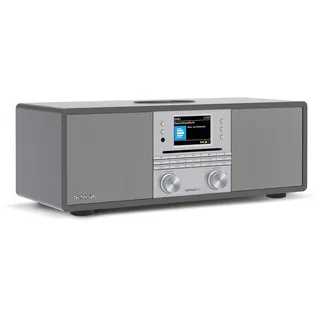 Technisat DIGITRADIO 650 - Kompaktanlage mit 70 Watt 2.1 Lautsprecher-System (Musik-Anlage mit Internetradio, DAB+, UKW, CD-Player, Bluetooth, App-Steuerung, Qi Ladestation, Spotify & Amazon Music)
