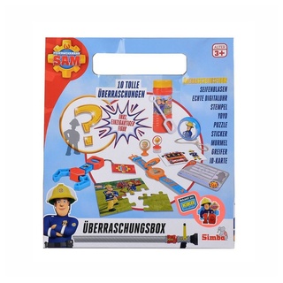 Simba 109251084 - Feuerwehrmann Sam Überraschungsbox, 10-TLG