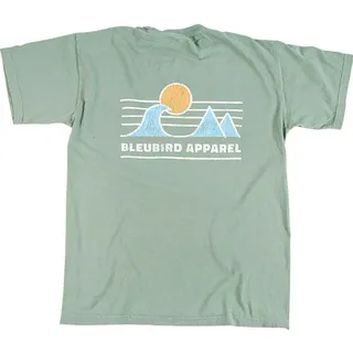 Bleubird Sage Horizon Tee sage Medium