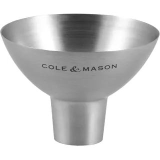 Cole & Mason Dover Trichter für Gewürze 6,5 cm Stahl Silber