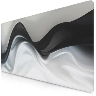 TITANWOLF - XXL Speed Gaming Mauspad 900 x 400mm - XXL Mousepad - Tischunterlage Large Size - verbessert Präzision und Geschwindigkeit - Modern Wave