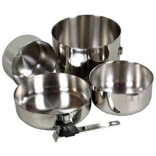 Basic Nature Biwak Edelstahl', 3, Silber, One Size, 557900