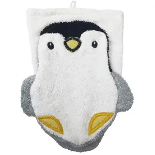 Fürnis Pinguin Bio Waschlappen, Quadratisch, 17 x 23 cm, 100% Baumwolle, Bio, GOTS-zertifiziert, Unisex, Erwachsener, 68 Gramm, 1 Stück