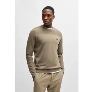 BOSS für Herren. 50498559 Momentum Pullover beige (XL), Lässig, Polyester