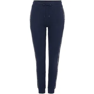 Tommy Hilfiger Damen Jogginghose Sweatpants Lang, Blau (Navy Blazer), XS
